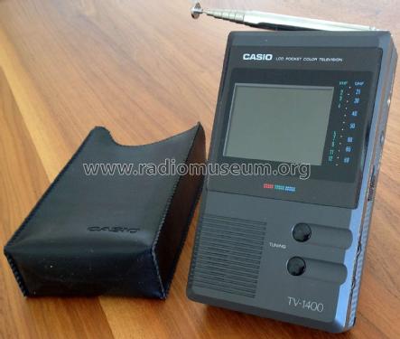 LCD Pocket Color Television TV-1400; CASIO Computer Co., (ID = 1907590) Televisore