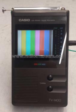 LCD Pocket Color Television TV-1400; CASIO Computer Co., (ID = 2252483) Televisore