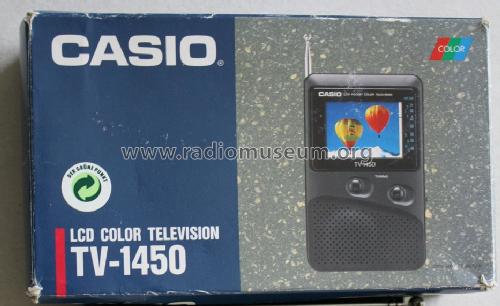 LCD Pocket Color Television TV-1450N; CASIO Computer Co., (ID = 1695945) Télévision