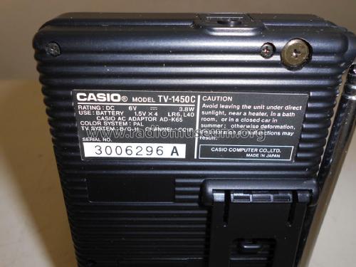 LCD Pocket Color Television TV-1450N; CASIO Computer Co., (ID = 2311805) Télévision