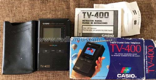 LCD Pocket Color Television TV-400 ; CASIO Computer Co., (ID = 2685667) Fernseh-E