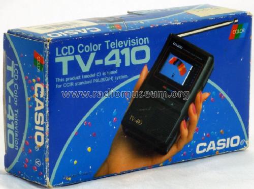 LCD Pocket Color Television TV-410 V; CASIO Computer Co., (ID = 1407882) Fernseh-E