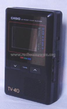 LCD Pocket Color Television TV-410 V; CASIO Computer Co., (ID = 1690860) Fernseh-E