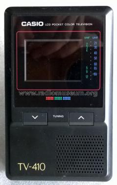 LCD Pocket Color Television TV-410 V; CASIO Computer Co., (ID = 1921245) Television