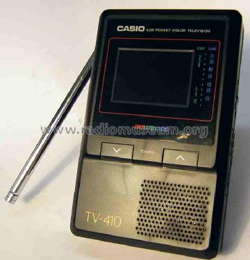 LCD Pocket Color Television TV-410 V; CASIO Computer Co., (ID = 489436) Televisión