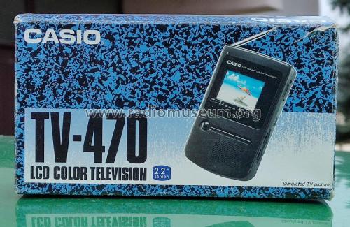 LCD Pocket Color Television TV-470C; CASIO Computer Co., (ID = 2632199) Television