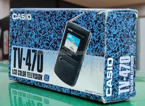LCD Pocket Color Television TV-470C; CASIO Computer Co., (ID = 2632201) Television