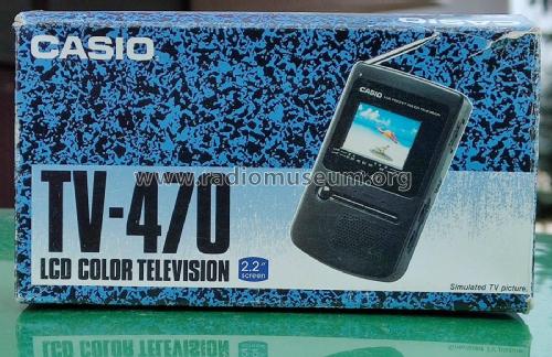 LCD Pocket Color Television TV-470D; CASIO Computer Co., (ID = 2632217) Television