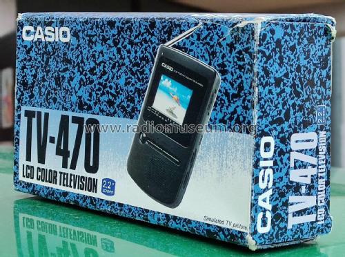 LCD Pocket Color Television TV-470D; CASIO Computer Co., (ID = 2632218) Television