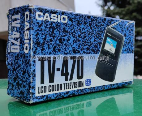 LCD Pocket Color Television TV-470D; CASIO Computer Co., (ID = 2632219) Televisore