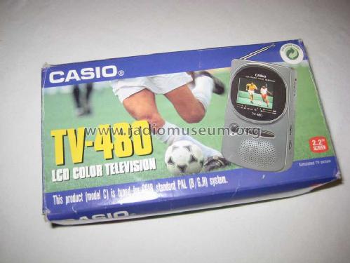 LCD Pocket Color Television TV-480C; CASIO Computer Co., (ID = 1564046) Television