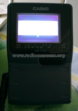 LCD Pocket Color Television TV-770 N/I; CASIO Computer Co., (ID = 2522343) Televisore