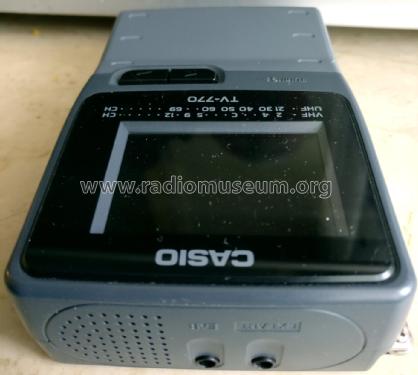 LCD Pocket Color Television TV-770 N/I; CASIO Computer Co., (ID = 2522353) Fernseh-E