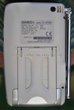 LCD Pocket Color Television TV-970 ; CASIO Computer Co., (ID = 1899216) Television