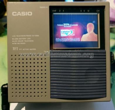 LCD Television/Radio EV-2500 B, C, I, N; CASIO Computer Co., (ID = 2535016) TV Radio