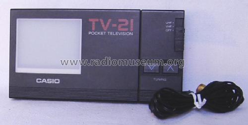 Liquid Crystal Pocket Television TV-21; CASIO Computer Co., (ID = 1719379) Television