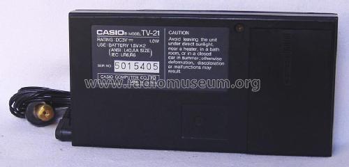 Liquid Crystal Pocket Television TV-21; CASIO Computer Co., (ID = 1719380) Television