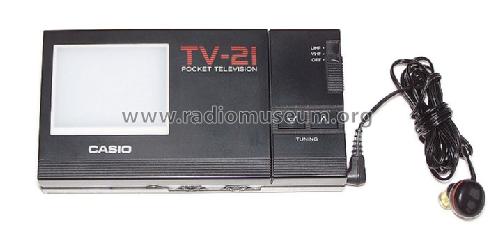 Liquid Crystal Pocket Television TV-21; CASIO Computer Co., (ID = 352233) Televisión