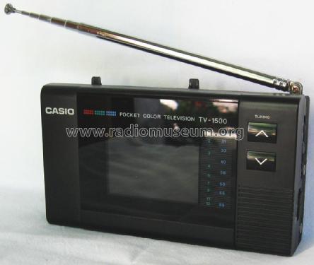 Pocket Color Television TV-1500; CASIO Computer Co., (ID = 2033760) Televisore