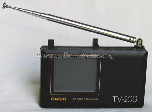 Pocket Television TV-200; CASIO Computer Co., (ID = 2409527) Television