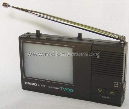 Pocket Television TV-30; CASIO Computer Co., (ID = 1695191) Television