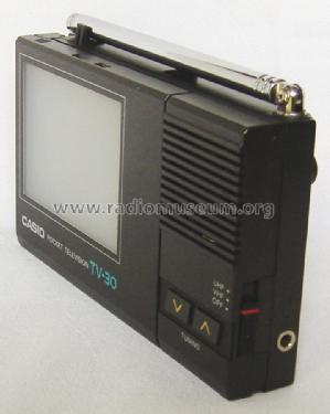 Pocket Television TV-30; CASIO Computer Co., (ID = 1695192) Television