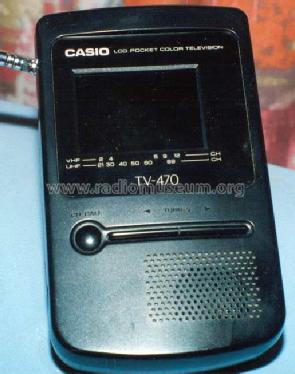 LCD Pocket Color Television TV-470N; CASIO Computer Co., (ID = 467045) Télévision