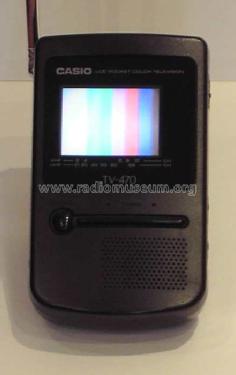 LCD Pocket Color Television TV-470N; CASIO Computer Co., (ID = 722859) Televisore