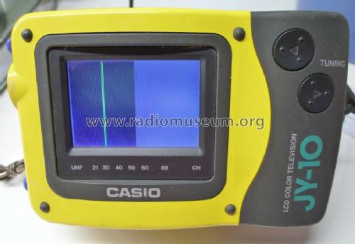 Portable LCD Color Television JY-10D; CASIO Computer Co., (ID = 1741957) Television