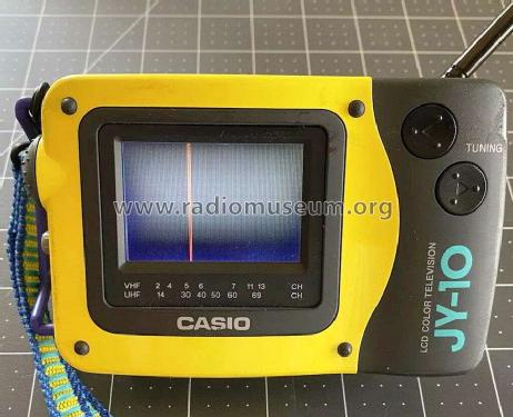 Portable LCD Color Television JY-10B; CASIO Computer Co., (ID = 2685672) Televisore