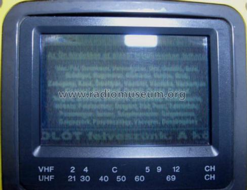 Portable LCD Television JY-10 Ch= KX-513; CASIO Computer Co., (ID = 1734249) Televisore