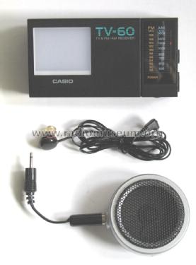 TV & FM/AM Receiver TV-60; CASIO Computer Co., (ID = 1392712) TV-Radio