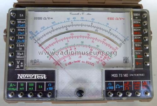 Novotest - Tester universale/Comprobador universal/Multimeter TS140; Cassinelli, S.a.s., (ID = 1450106) Equipment