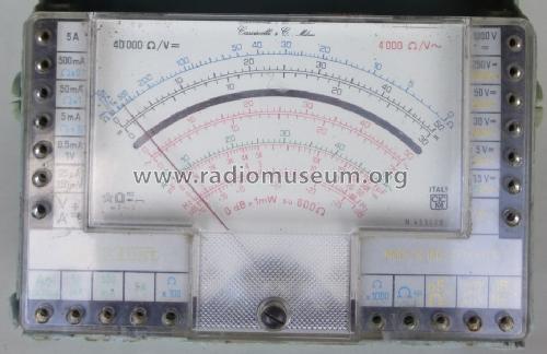 Multimeter Novotest TS160; Cassinelli, S.a.s., (ID = 1450112) Ausrüstung