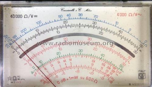 Multimeter Novotest TS160; Cassinelli, S.a.s., (ID = 1450114) Equipment