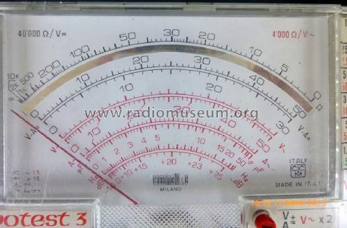Multimeter Novotest 3 TS162; Cassinelli, S.a.s., (ID = 1450142) Equipment