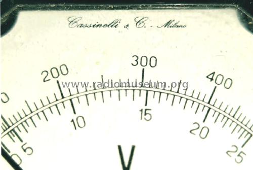 Pocket Voltmeter A.T.4; Cassinelli, S.a.s., (ID = 3122158) Ausrüstung