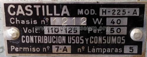 H225A; Castilla; Madrid (ID = 2542658) Radio