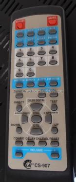 AV Surround Integrated Amplifier CS-907; Cat Electric Sound (ID = 1828987) Ampl/Mixer