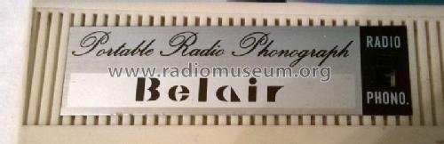 Belair Portable Radio Phonograph ; CBC Charles Brown (ID = 1960485) Radio