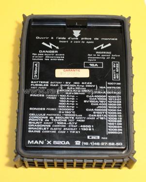 Multimètre digital MAN'X 520A; CdA, Construction d' (ID = 1932225) Equipment