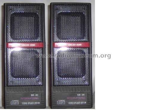 Stereo Speaker System SB-20; CDI Compact Disk (ID = 958175) Parleur