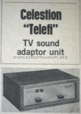 TV Sound Adaptor Telefi ; Celestion; Kingston- (ID = 904812) Misc