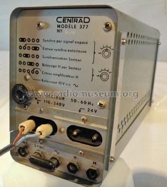 Oscilloscope 377, 377K; Centrad; Annecy (ID = 2524022) Equipment