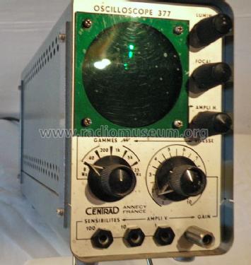 Oscilloscope 377, 377K; Centrad; Annecy (ID = 2524023) Equipment