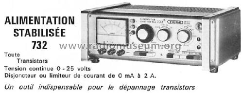 Alimentation Stabilisée 732; Centrad; Annecy (ID = 396625) Ausrüstung