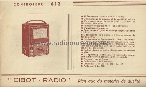 Multimètre 612; Centrad; Annecy (ID = 1457691) Equipment