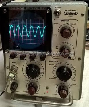 Oscilloscope 175P10; Centrad; Annecy (ID = 2012168) Equipment