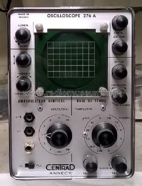 Oscilloscope 276 A; Centrad; Annecy (ID = 2008334) Equipment