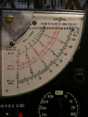 Analog Multimeter C-7205EN; Central Co. Ltd.; (ID = 411972) Equipment